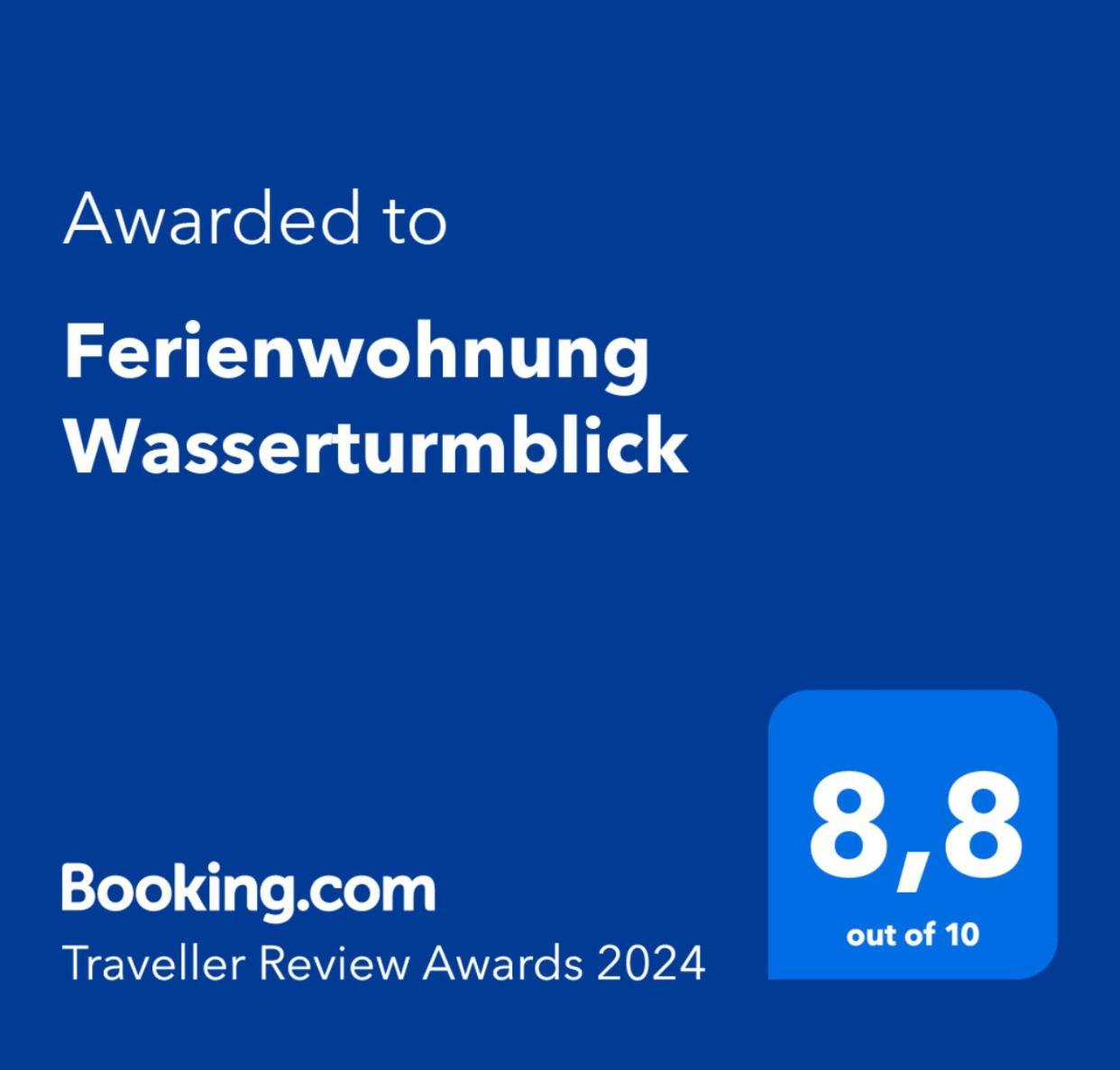 בברה Ferienwohnung Wasserturmblick מראה חיצוני תמונה