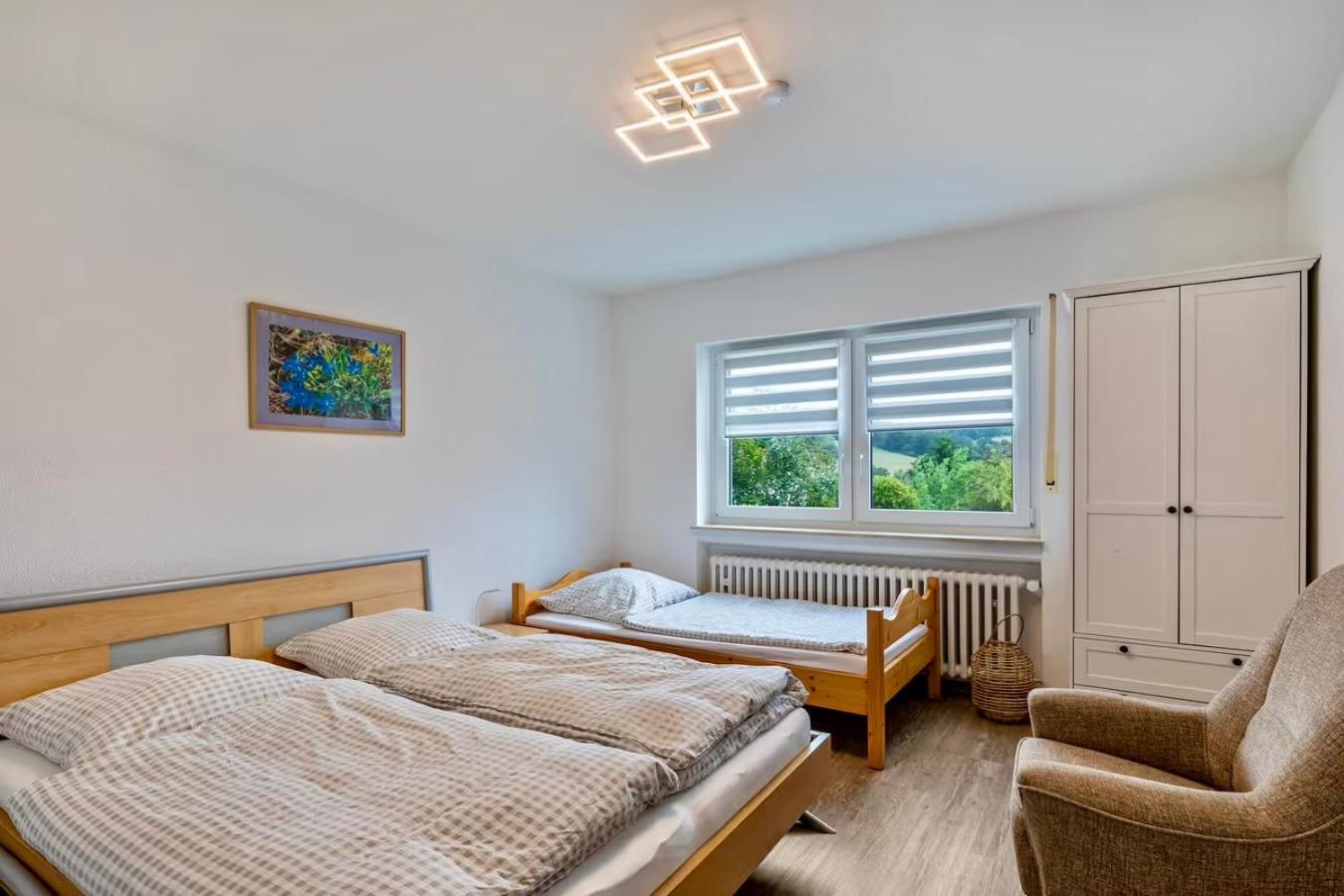 בברה Ferienwohnung Wasserturmblick מראה חיצוני תמונה