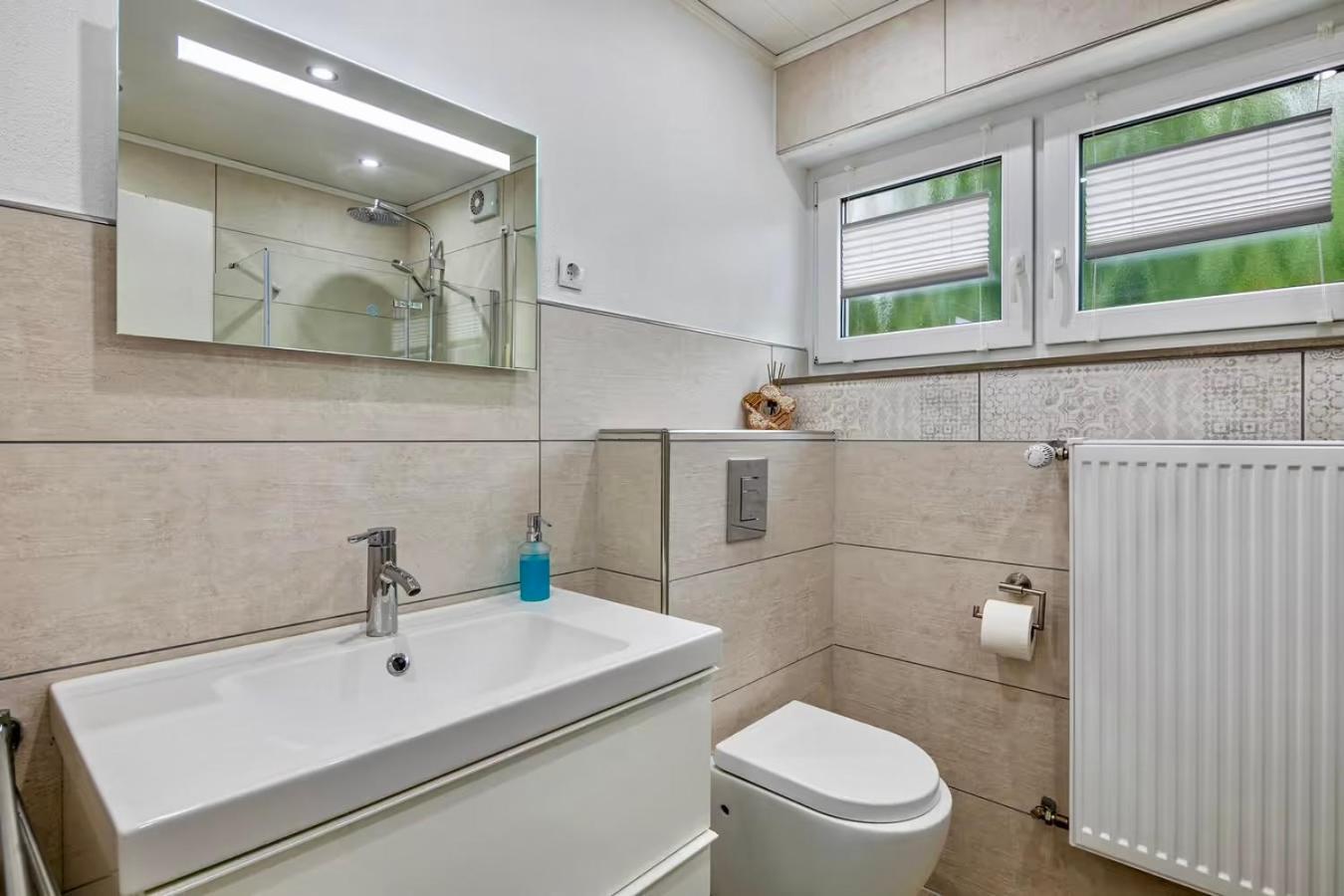 בברה Ferienwohnung Wasserturmblick מראה חיצוני תמונה